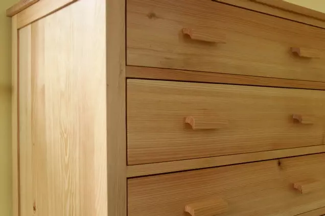 Douglas fir chest of drawers